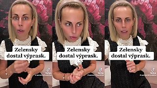 Alex z TiK Toku a Zelensky
