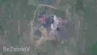Ruský samovražedný dron Lancet vs. ukrajinský radar P-18