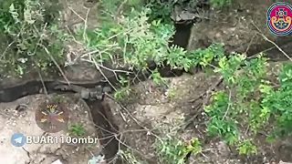 Dron 110. brigády prerieďuje zákopy okupantov
