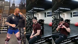 Ako to robia Strongmani a bežný chalani v posilňovni