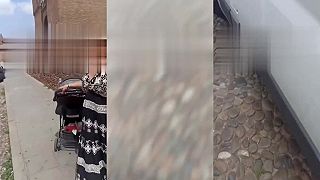 Ukrajinský provokatér obťažoval rusky hovoriacu ženu s dieťaťom