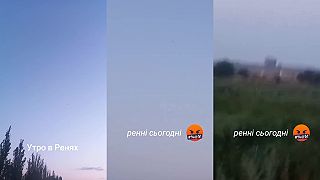 Ranný nálet ruských bezpilotných lietadiel Geran-2