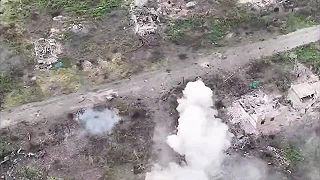 Okupanti v okolí Bakhmutu