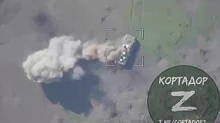 FPV dron Ukrajincom skontroloval technický stav BTR
