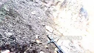 Ukronacista natočil svoju vlastnú smrť. GoPro zábery.