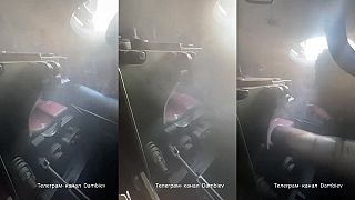 Ruskí tankisti si náramne užívajú streľbu po ukrajinských vojakoch