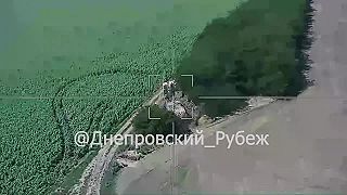 Zničenie nemeckého IRIS-T SLM ruským kamikadze dronom