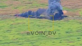 Ukro M113 dostalo bočný zásah od ATGM