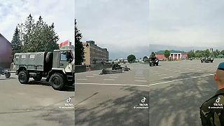 Bieloruská armáda a "samohybné delo D-30"