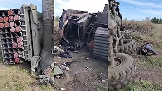 Zasiahnutý raketomet aj s posádkou