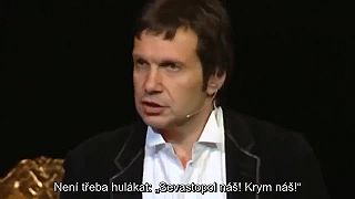 Hlavný Putinov propagandista a vojnový štváč v roku 2008