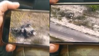 Robot na odvážanie roztrhaných ukrajincov z frontu