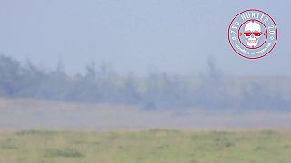 Nemecký Leopard sa vznietil po zásahu ruským ATGM