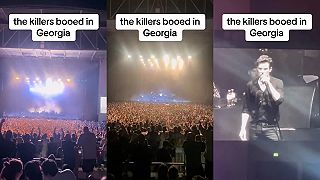 The Killers na koncerte v Gruzínsku