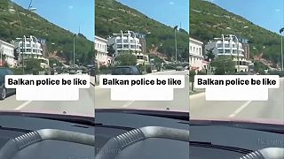 Policajtom z Balkánu neunikne nikto (MEME)