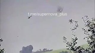 Zničenie ďalšieho ruského vrtuľníka Ka-52