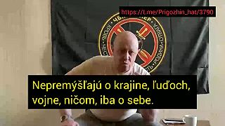Prigozhin s príhovorom