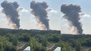 Další ruský sklad pyrotechniky