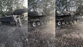 Leopard 2A4 neochránilo ani reaktívne pancierovanie