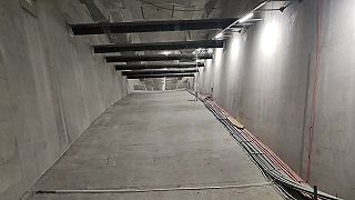 Vnútorné priestory Lužného mostu v Bratislave
