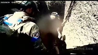 Jatka v ukrajinskom zákope (GoPRO zábery z ukro helmy)