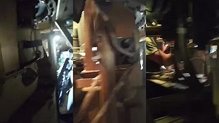 Takto to vyzerá vo vnútri bojového vozidla BMP-3 počas plnenia bojových úloh