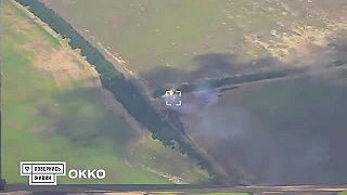 Ukrajinský SHARK UAV vykonal prieskum predtým, ako HIMARS dokončil prácu