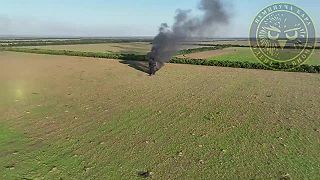 FPV dron efektívne likviduje BMP-1