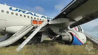 Rusi s ukradnutým A320 núdzovo pristáli do poľa