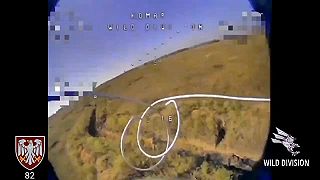 Okupant sa snažil zostreliť dron