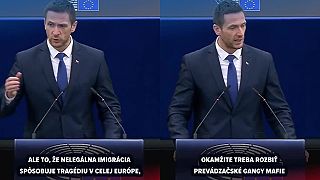 Silný prejav Uhríka v Europarlamente