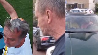 Jožo Procko dostal v rodnom Lučenci čo si zaslúžil. Ohadzali ho vajciami.