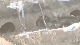 Dron pristál do nory