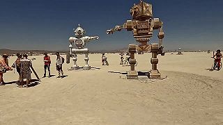 Pár záberov z púštneho festivalu Burning Man 2023