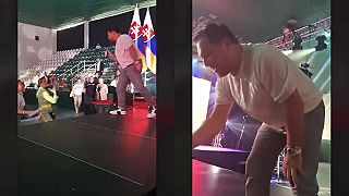 Koncert Igora Kmeta pre politickú stranu HLAS