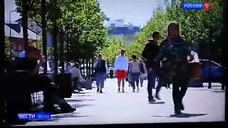 Ruska štátna propaganda nahradila Kaliningrad poľským mestom.