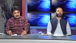 Televízna politická debata z Pakistanu