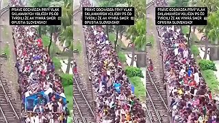 Prvý vlak sklamaných voličov PS odchádza zo slovenska