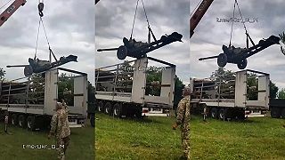 Ukrowehrmacht prepravuje.zbrane civilnou dopravou

