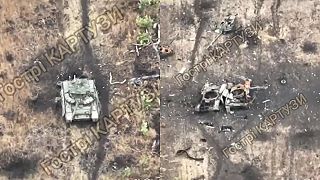 15 zošrotovaných tankov okupantov
