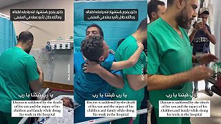 Palestínsky lekár je šokovaný smrťou svojho syna a zraneniami jeho detí