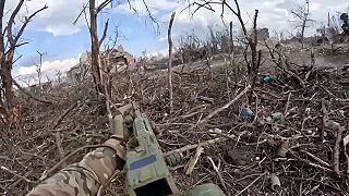Útok na pozície okupantov na Donbase