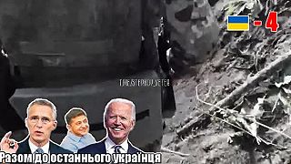 Rusi upratuju ex ukrajinský zákop 18+