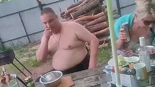 Tradičná rodinná ruská grilovačka