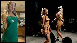 Sympatická modelka ktorá si privyrába v Starbuckse