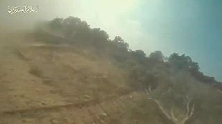 Bojovník Hamasu zneškodnil útočiaci izraelský tank Merkava IV