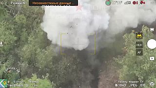 Ruskí piloti FPV dronov likvidujú ukrajinských vojakov (CITLIVÉ ZÁBERY)