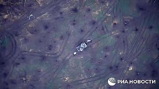 Osud poškodeného nemeckého Leoparda 2A6 spečatil ruský kamikadze dron Lancet