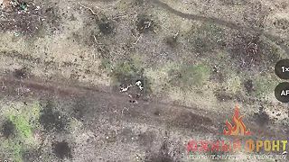 Ruskí operátori dronov eliminujú ukrajinských vojakov pri Soledare
