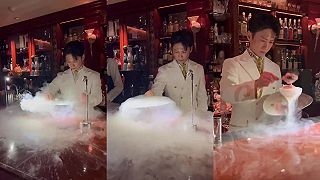 Keď Yuzo Komai pripravuje v japonskom bare Centifolia drinky